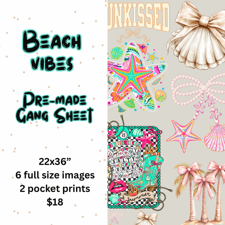 $18 Pre-Made Gang Sheets
