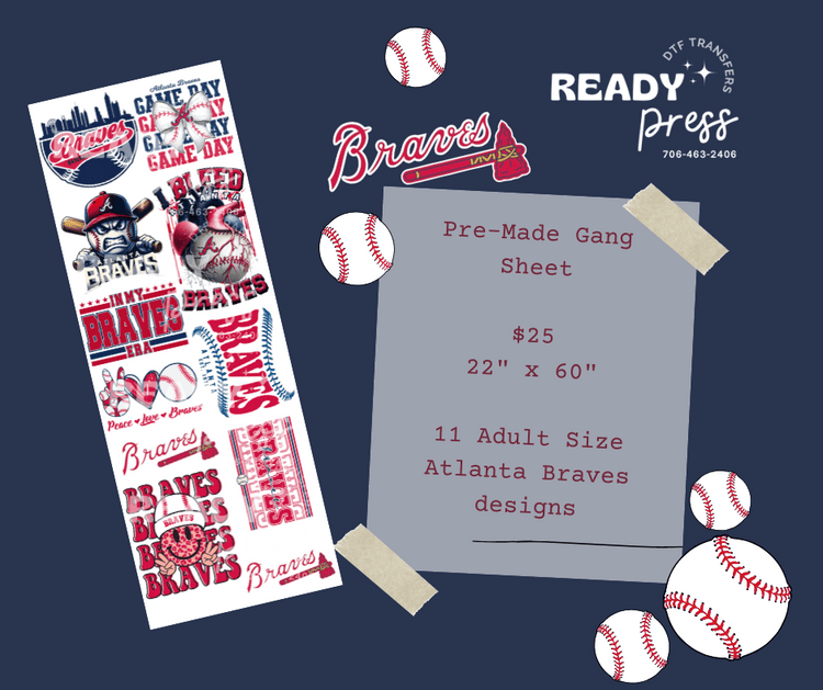 Pre-Made Gang Sheets