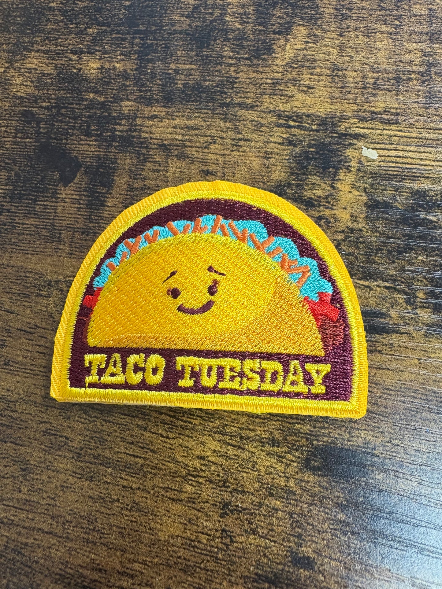 Taco Tuesday hat patch