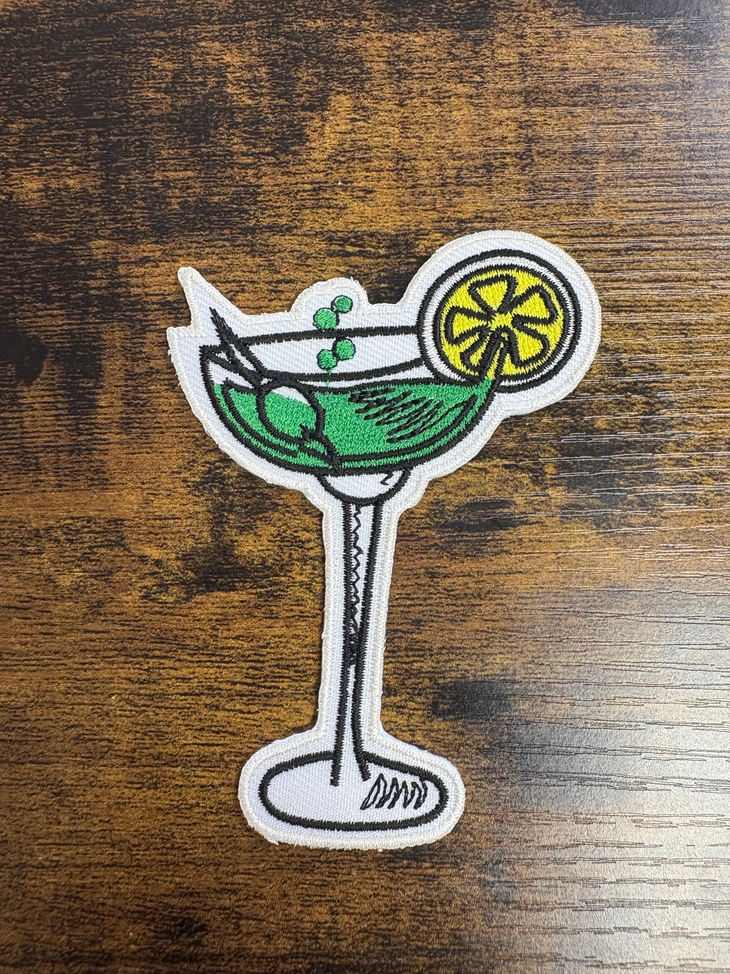 Dirty martini hat patch