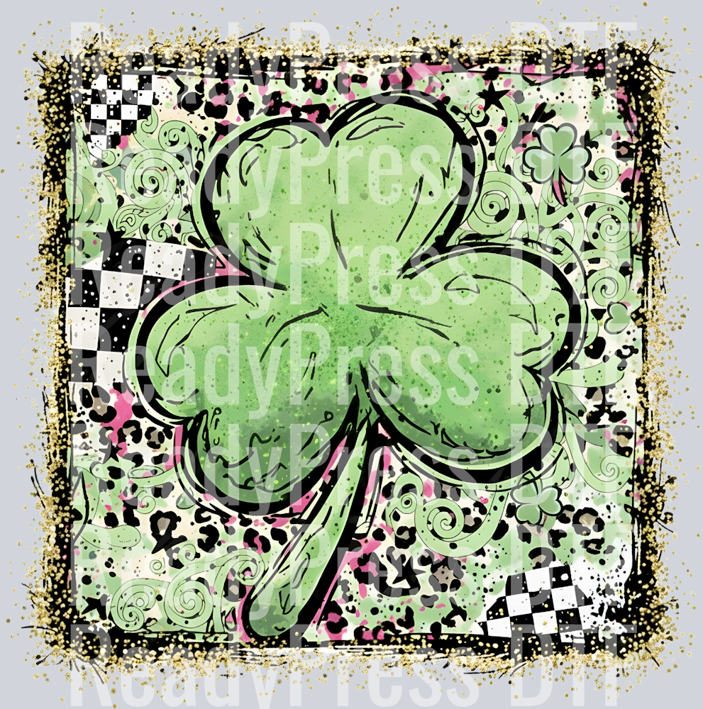 Leopard Shamrock