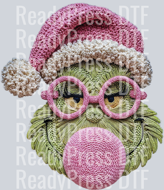 Bubblegum Yarn Grinch