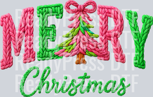 Crochet Merry Christmas