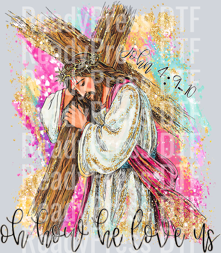 Oh How He Loves Us Cross