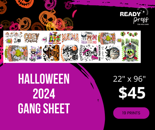 Halloween 2024 Gang Sheet