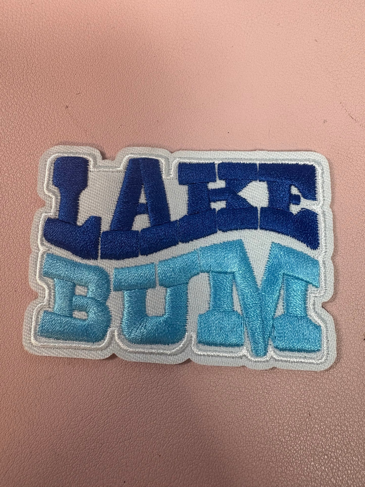 Lake Bum hat patch