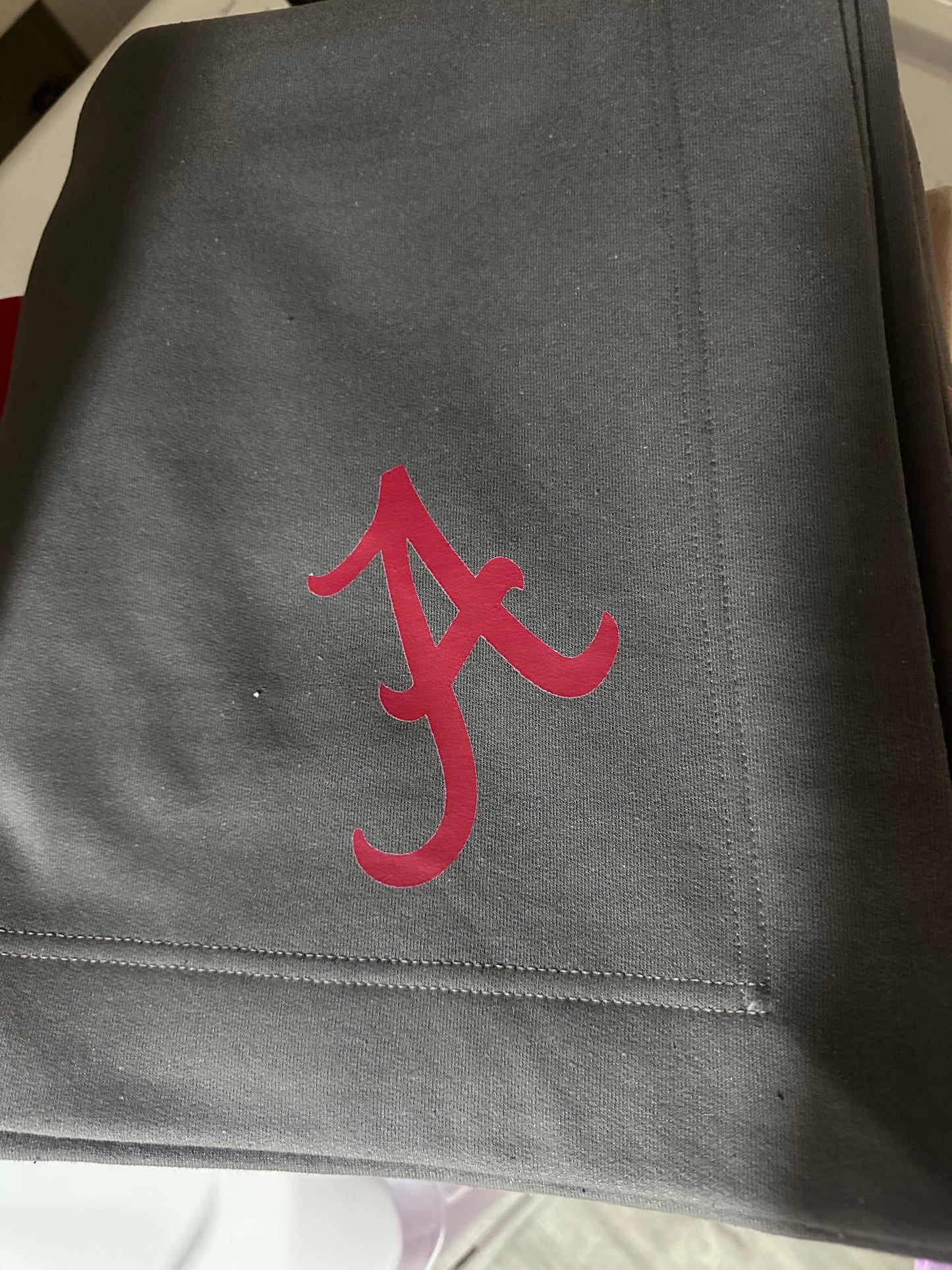 Bryant-Denny Stadium Outline Print Blanket