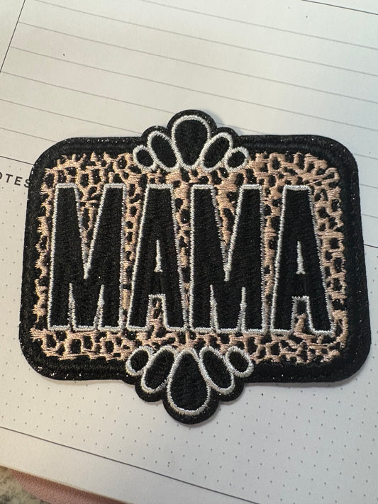 Mama Leopard Hat Patch