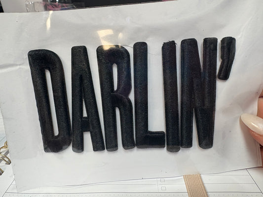 DARLIN' 3D Patch