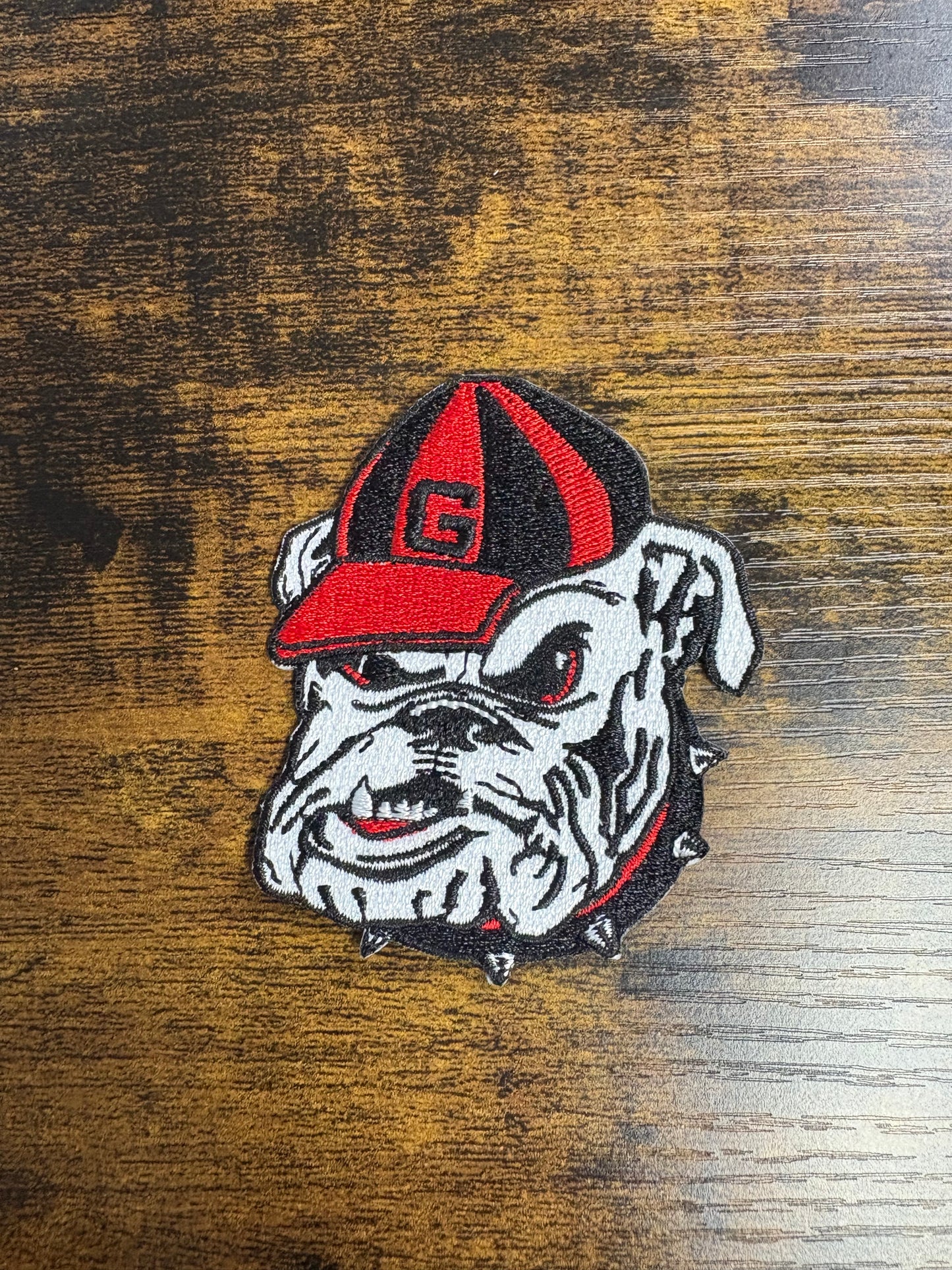 UGA vintage Bulldog hat patch