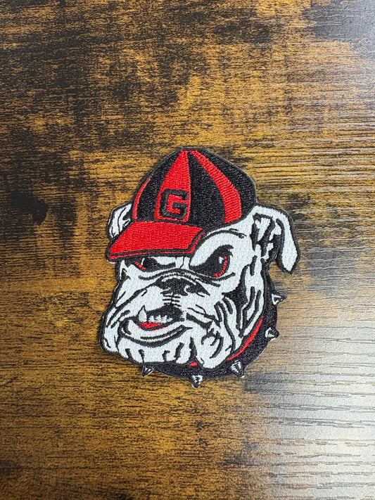 UGA vintage Bulldog hat patch