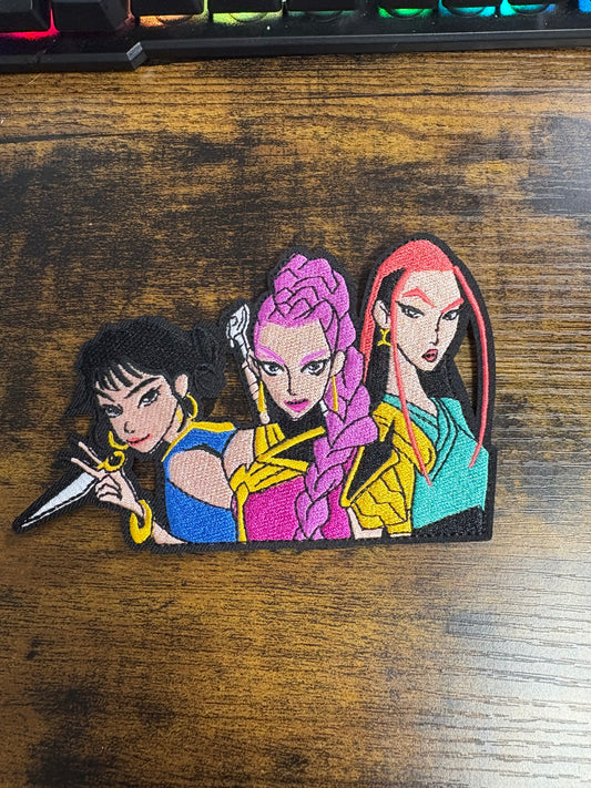 Huntrix “Takedown” hat patch