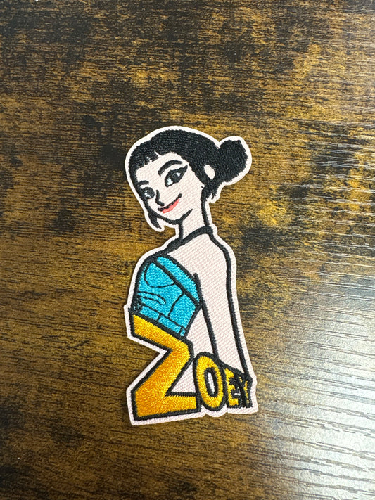 Kpop Zoey hat patch