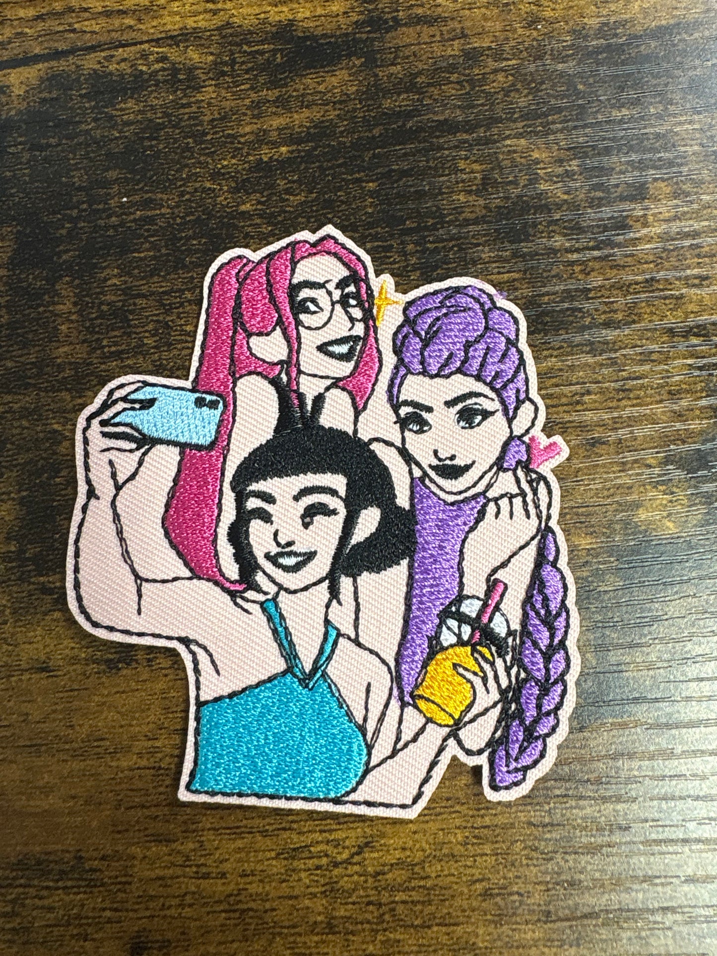 Huntrix Selfie hat patch