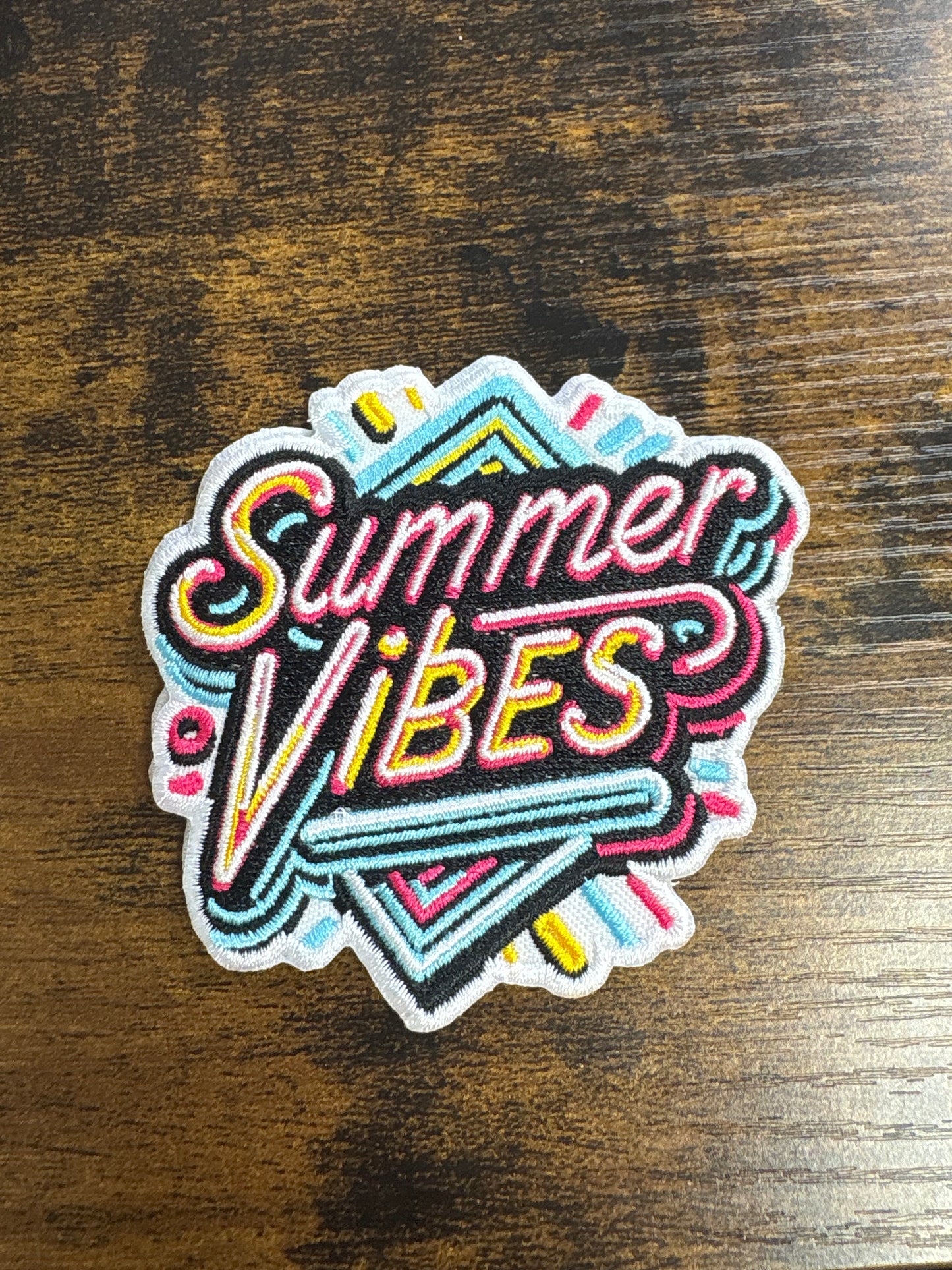 Summer Vibes hat patch