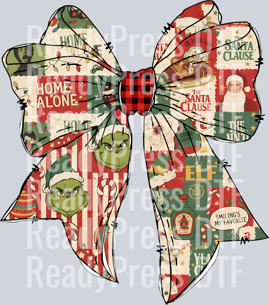 Christmas Movie Bow