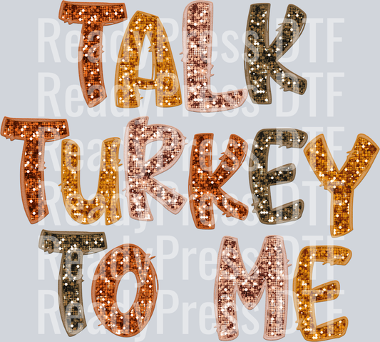 Talk Turkey To Me