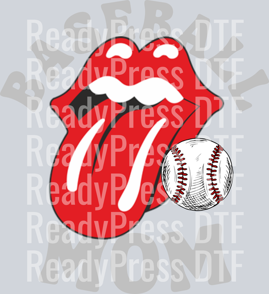 Baseball Mom Rolling Stones