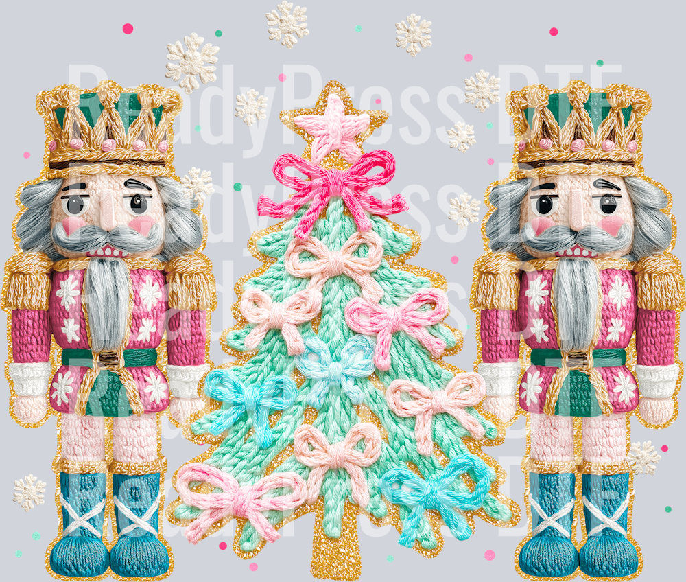 Faux Chenille Nutcrackers
