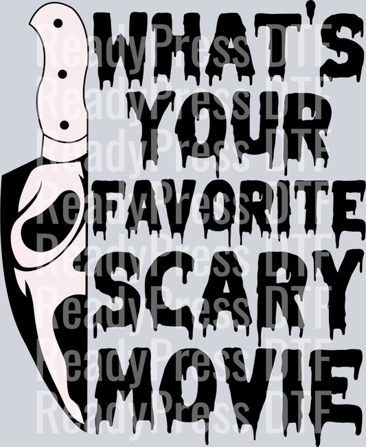 What's your favorite scary movie?