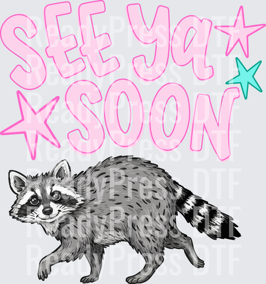 See You Soon Raccoon