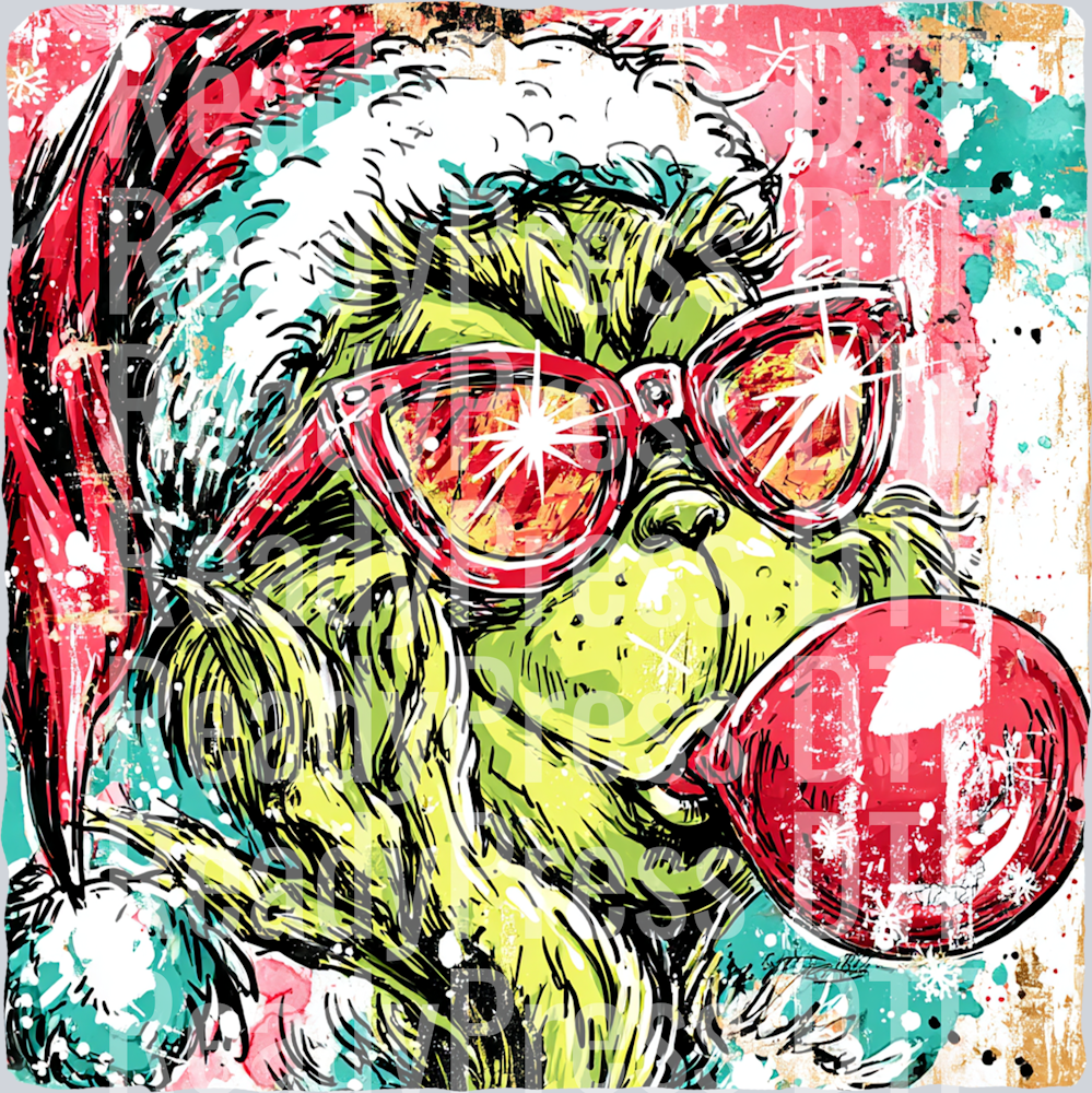 Bubblegum Grinch
